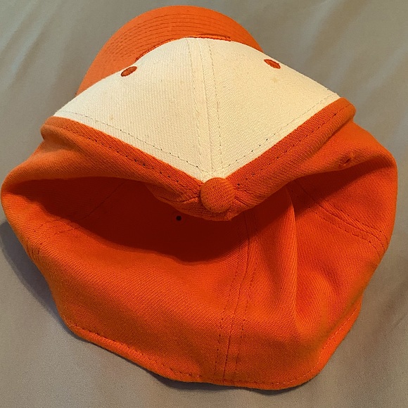 WHATABURGER Corpus Christi Hooks New Era 39THIRTY Orange FlexFit Hat(L/XL) - Picture 2 of 2